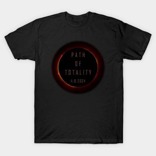 Path of Totality T-Shirt by SpruceTavern